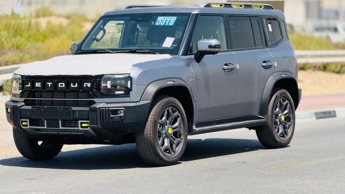New Jetour T2, 2.0 l, 2025 in Dubai by MENAMOTORS, Grey color. Other | AUTO.AE