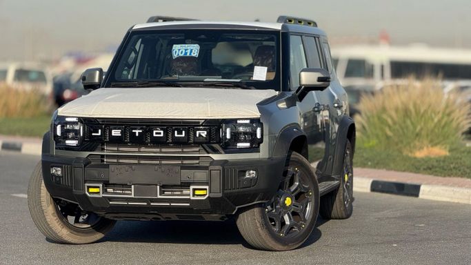 New Jetour T2, 2.0 l, 2025 in Dubai by MENAMOTORS, Silver color. Other | AUTO.AE