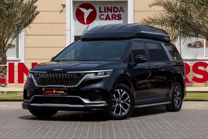 Used Kia Carnival IV, 3.5 l, 2023 in Dubai by Linda Cars, Black color. Korean Specs | AUTO.AE