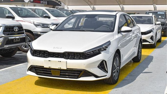 New Kia K3 III (BL7), 2.0 l, 2024 in Dubai by Najem Motors, White color. Other | AUTO.AE