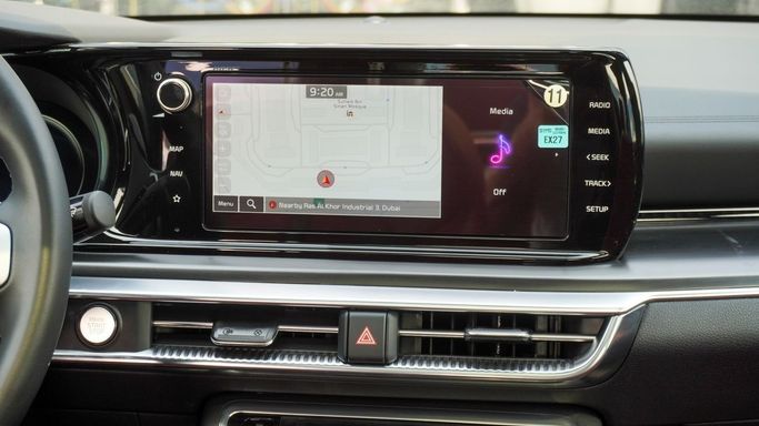 Новый Kia K5 III, 2.5 л, 2023 в Дубае от Saad Idan Motors Синий цвет. GCC | AUTO.AE