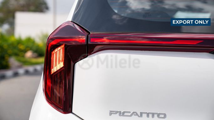 New Kia Picanto III Facelift 2, 1.2 l, 2024 in Dubai by Milele, White color. Other | AUTO.AE
