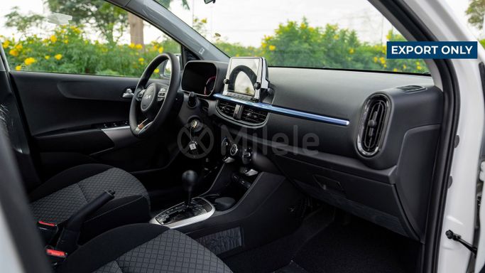 New Kia Picanto III Facelift 2, 1.2 l, 2024 in Dubai by Milele, White color. Other | AUTO.AE