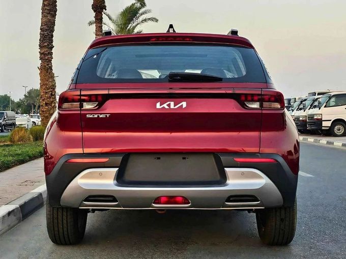 Новый Kia Sonet I, 1.5 л, 2023 в Дубае от SK Motors Красный цвет. GCC | AUTO.AE