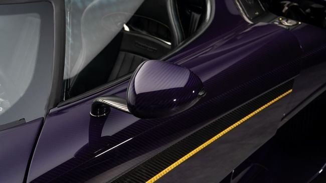New Koenigsegg Regera I, 5 l, 2019 in Dubai by Al Ain Class Motors, Purple color. European Specs | AUTO.AE