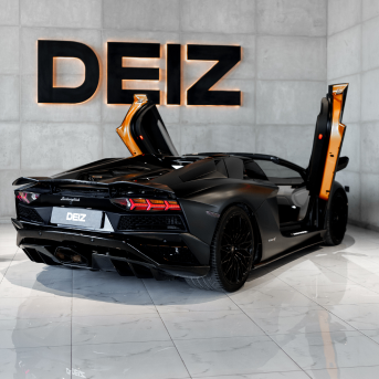 Lamborghini Aventador I Рестайлинг, 2019 родстер спорт класса в Дубае от DEIZ черный цвет | AUTO.AE