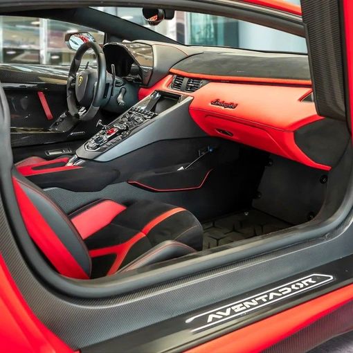 Подержанный Lamborghini Aventador SVJ I Рестайлинг, 6.5 л, 2020 в Дубае от Q Motors Красный цвет. Европейская | AUTO.AE