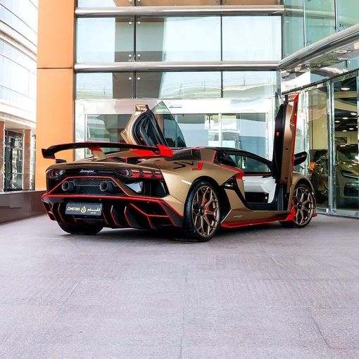 Подержанный Lamborghini Aventador SVJ I Рестайлинг, 6.5 л, 2020 в Дубае от Q Motors Бронзовый цвет. Корейская | AUTO.AE