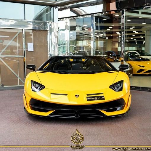 Подержанный Lamborghini Aventador SVJ I Рестайлинг, 6.5 л, 2021 в Дубае от Q Motors Желтый цвет. Европейская | AUTO.AE