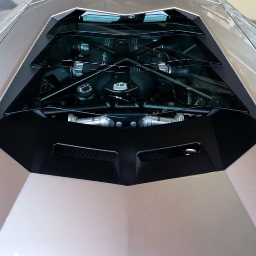 Used Lamborghini Aventador LP720-4 I, 6.5 l, 2014 in Dubai by Q Motors, Silver color. Japanese Specs | AUTO.AE