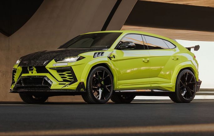 Lamborghini Urus S I Рестайлинг, 2023 внедорожник 5 дв. s спорт класса в Дубае от AVA car rental зеленый цвет | AUTO.AE