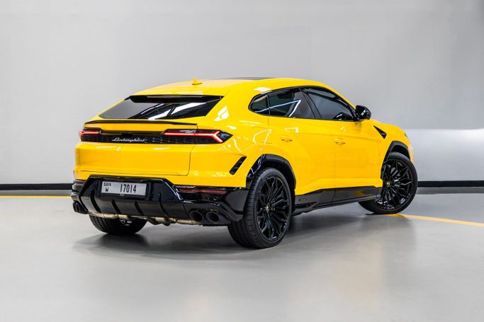 Lamborghini Urus Performante I Facelift, 2025 sport suv 5 dr. s for rent in Dubai by POF RENTAL, yellow color | AUTO.AE