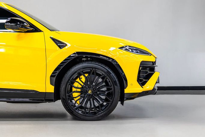 Lamborghini Urus Performante I Facelift, 2025 sport suv 5 dr. s for rent in Dubai by POF RENTAL, yellow color | AUTO.AE