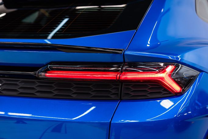 Lamborghini Urus Performante I Facelift, 2025 sport suv 5 dr. s for rent in Dubai by POF RENTAL, blue color | AUTO.AE