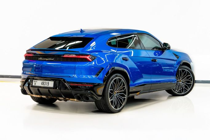 Lamborghini Urus Performante I Facelift, 2025 sport suv 5 dr. s for rent in Dubai by POF RENTAL, blue color | AUTO.AE