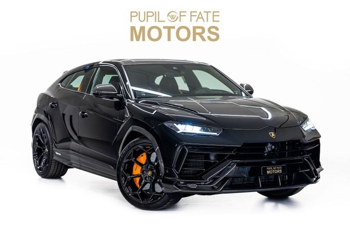 New Lamborghini Urus I Facelift, 4.0 l, 2024 in Dubai by PUPIL OF FATE MOTORS, Black color. GCC Specs | AUTO.AE