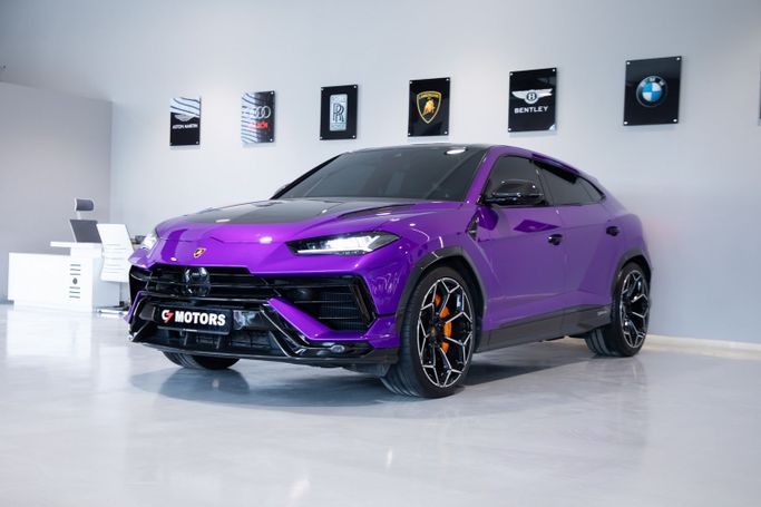 Подержанный Lamborghini Urus Performante I Рестайлинг, 4.0 л, 2024 в Дубае от C7 Motors Фиолетовый цвет. Корейская | AUTO.AE