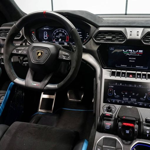 Used Lamborghini Urus Performante I Facelift, 4.0 l, 2023 in Dubai by AAA Motors, Light Blue color. European Specs | AUTO.AE