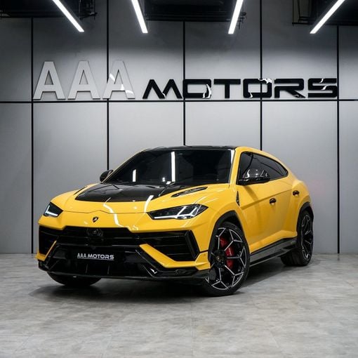 Подержанный Lamborghini Urus Performante I Рестайлинг, 4.0 л, 2024 в Дубае от AAA Motors Желтый цвет. Европейская | AUTO.AE