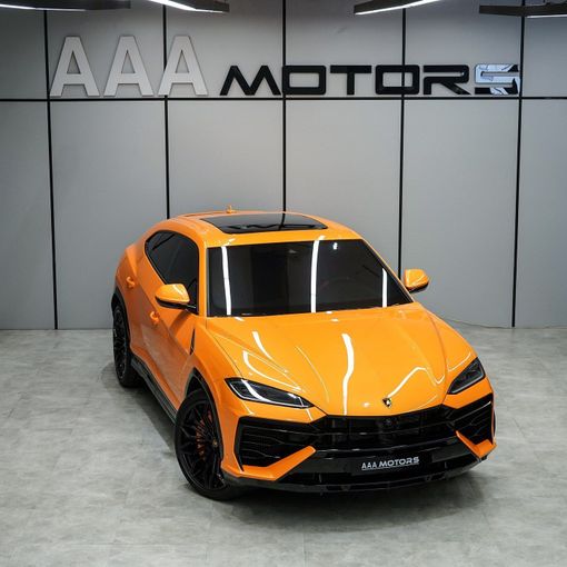 New Lamborghini Urus Se I Facelift, 4.0 l, 2025 in Dubai by AAA Motors, Orange color.  | AUTO.AE