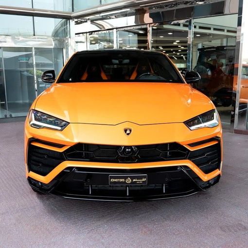 Used Lamborghini Urus I, 4.0 l, 2022 in Dubai by Q Motors, Yellow color. Canadian Specs | AUTO.AE