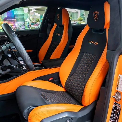 Used Lamborghini Urus I, 4.0 l, 2022 in Dubai by Q Motors, Yellow color. Canadian Specs | AUTO.AE