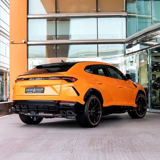 Used Lamborghini Urus I, 4.0 l, 2022 in Dubai by Q Motors, Yellow color. Canadian Specs | AUTO.AE