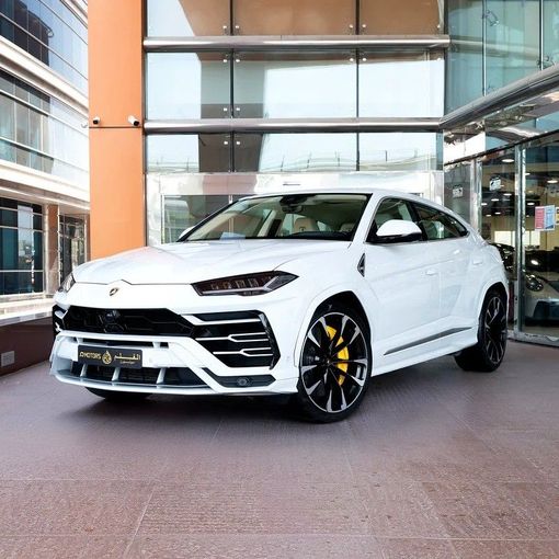 Used Lamborghini Urus I, 4.0 l, 2021 in Dubai by Q Motors, White color.  | AUTO.AE
