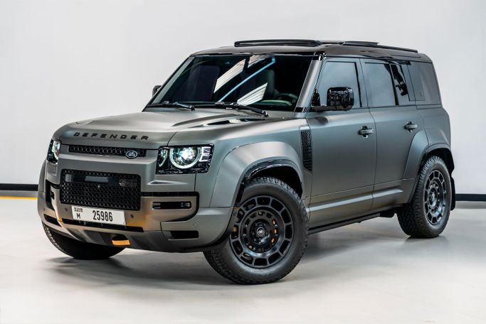 Land Rover Defender Octa II, 2025 внедорожник 5 дв. 110 стандарт класса в Дубае от POF RENTAL черный цвет | AUTO.AE