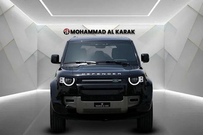 New Land Rover Defender 110 II, 3.0 l, 2025 in Dubai by Mohammad Alkarak Motors, Black color. GCC Specs | AUTO.AE