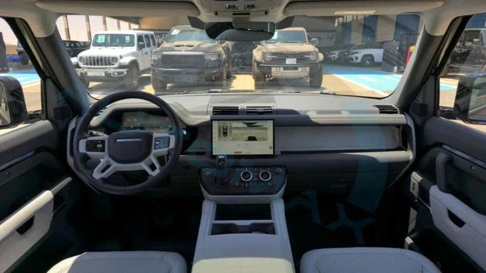 New Land Rover Defender 110 II, 2.0 l, 2025 in Dubai by Auto Max Group, Black color. GCC Specs | AUTO.AE