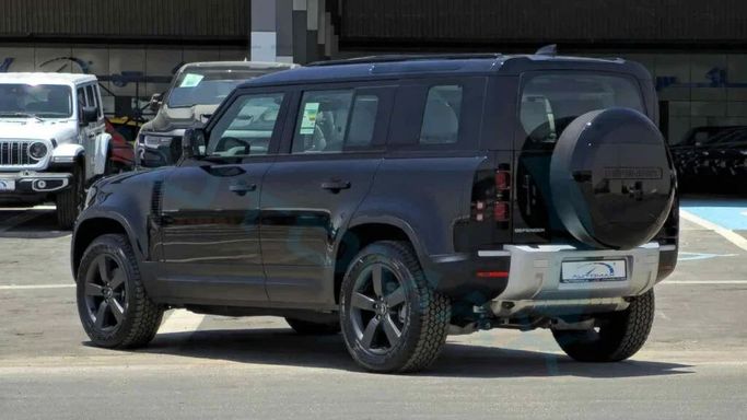 New Land Rover Defender 110 II, 2.0 l, 2025 in Dubai by Auto Max Group, Black color. GCC Specs | AUTO.AE