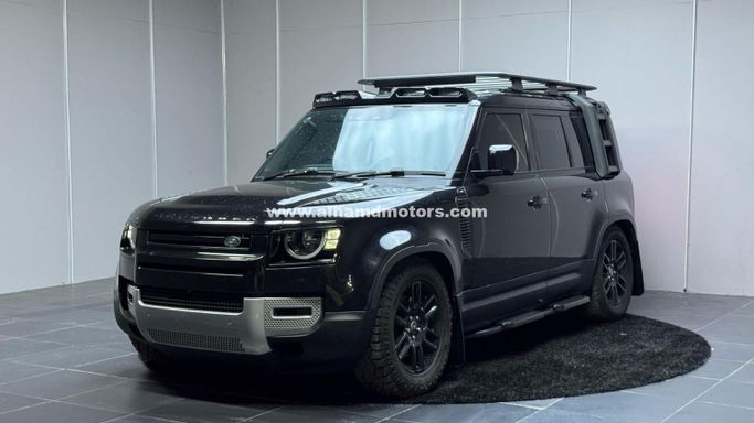 Used Land Rover Defender 110 II, 3.0 l, 2021 in Dubai by Alhamd Motors, Black color. Other | AUTO.AE