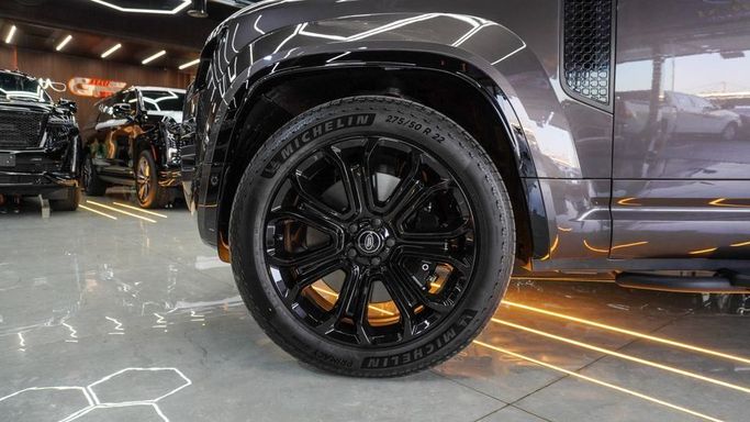 New Land Rover Defender 130 II, 3.0 l, 2025 in Dubai by Najem Motors, Grey color. European Specs | AUTO.AE