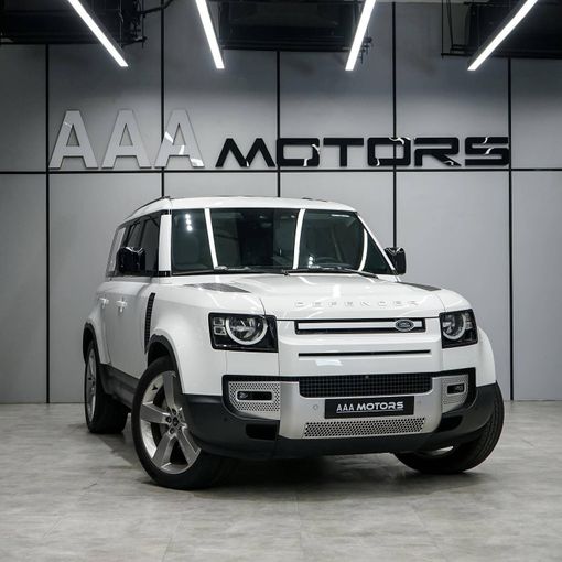Used Land Rover Defender P400 II, 3.0 l, 2023 in Dubai by AAA Motors, White color. GCC Specs | AUTO.AE