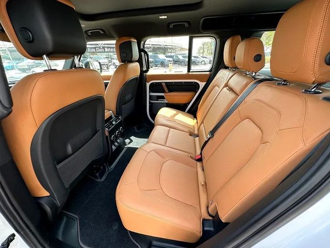 Used Land Rover Defender 110 II, 2.0 l, 2023 in Dubai by Formula Motors, White color. GCC Specs | AUTO.AE