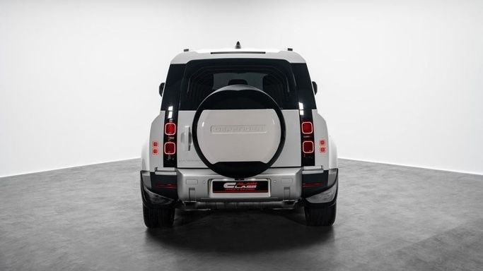 Used Land Rover Defender 110 II, 3.0 l, 2024 in Dubai by Al Ain Class Motors, White color. GCC Specs | AUTO.AE