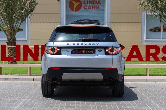 Used Land Rover Discovery Sport I, 2.0 l, 2018 in Dubai by Linda Cars, Silver color. GCC Specs | AUTO.AE
