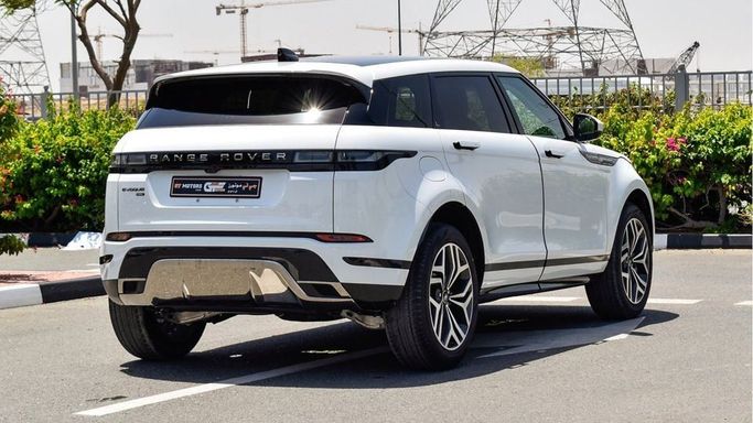 Новый Land Rover Range Rover Evoque P250 II Рестайлинг, 2.0 л, 2024 в Дубае от Najem Motors Белый цвет. Other | AUTO.AE