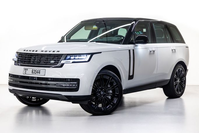 Land Rover Range Rover P530 MHEV V, 2024 внедорожник 5 дв. бизнес класса в Дубае от POF RENTAL белый цвет | AUTO.AE