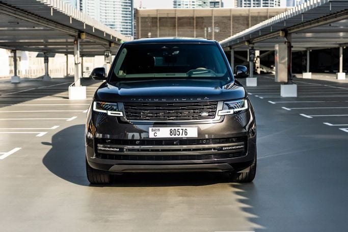 Land Rover Range Rover P530 MHEV V, 2024 внедорожник 5 дв. бизнес класса в Дубае от POF RENTAL серый цвет | AUTO.AE
