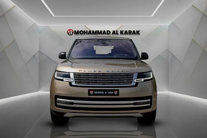 Used Land Rover Range Rover P530 MHEV V, 4.4 l, 2022 in Dubai by Mohammad Alkarak Motors, Golden color. GCC Specs | AUTO.AE