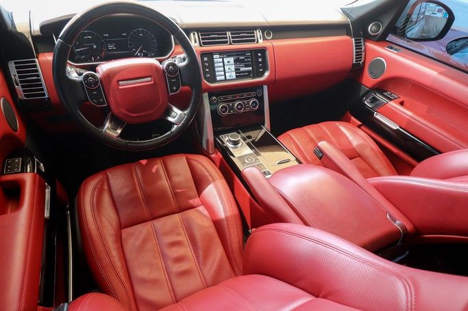Подержанный Land Rover Range Rover Long IV, 5.0 л, 2015 в Дубае от Linda Cars Белый цвет. GCC | AUTO.AE