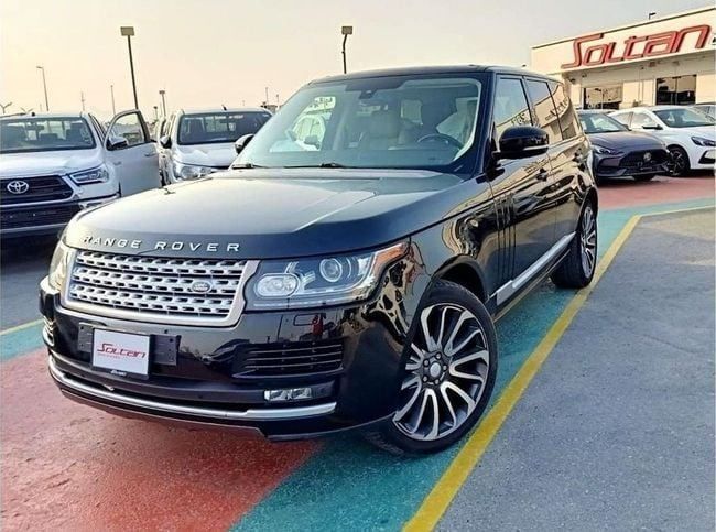 Used Land Rover Range Rover IV, 5.0 l, 2015 in Dubai by Soltan Auto, Black color. American Specs | AUTO.AE