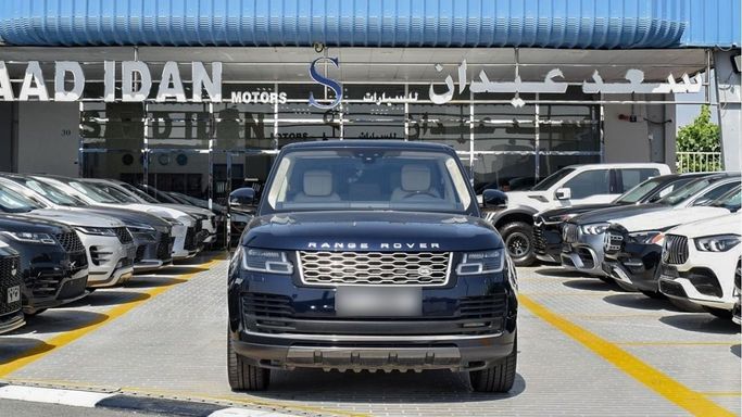 Used Land Rover Range Rover P400 MHEV IV Facelift, 2.0 l, 2022 in Dubai by Saad Idan Motors, Blue color. European Specs | AUTO.AE