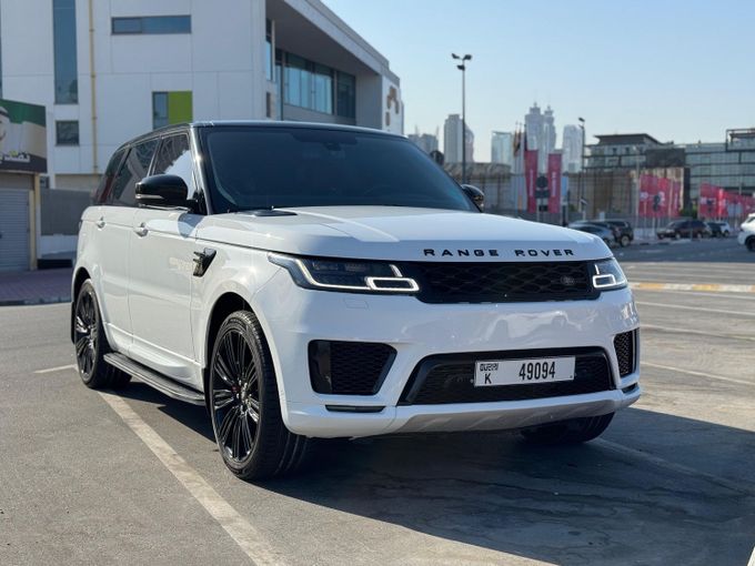 Used Land Rover Range Rover Sport II, 5.0 l, 2014 in Dubai, White color. GCC Specs | AUTO.AE