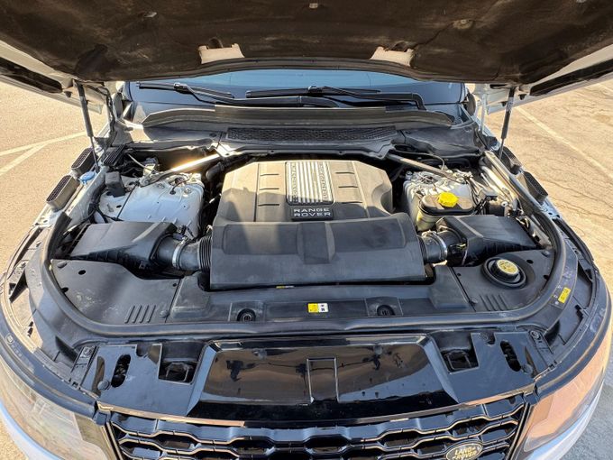 Подержанный Land Rover Range Rover Sport II, 5.0 л, 2014 в Дубае Белый цвет. GCC | AUTO.AE