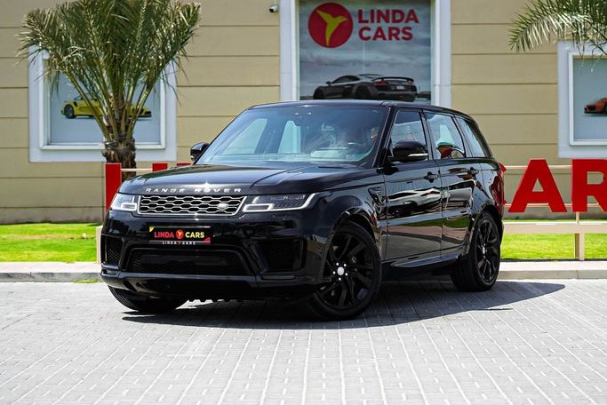Used Land Rover Range Rover Sport II Facelift, 3.0 l, 2019 in Dubai by Linda Cars, Black color. GCC Specs | AUTO.AE