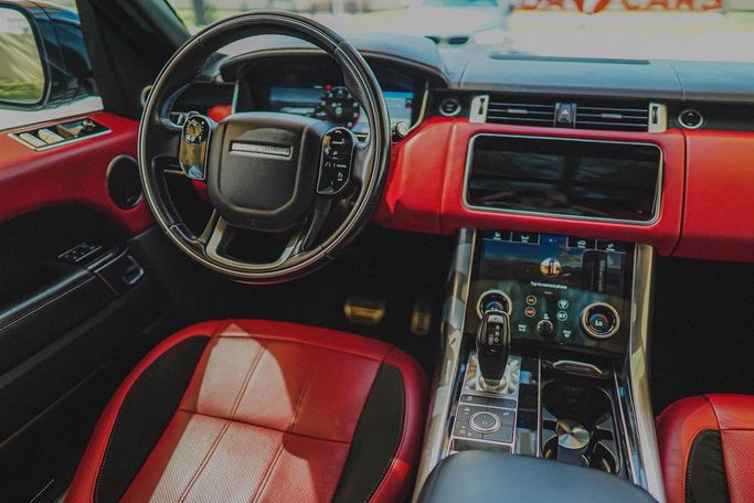 Used Land Rover Range Rover Sport II Facelift, 3.0 l, 2019 in Dubai by Linda Cars, Black color. GCC Specs | AUTO.AE