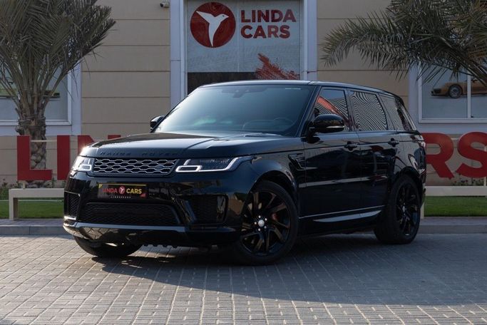Подержанный Land Rover Range Rover Sport II Рестайлинг, 5.0 л, 2019 в Дубае от Linda Cars Черный цвет. GCC | AUTO.AE